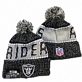Oakland Raiders Team Logo Knit Hat YD (3),baseball caps,new era cap wholesale,wholesale hats